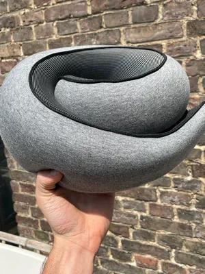 AeroEase© Memory Foam Travel Pillow