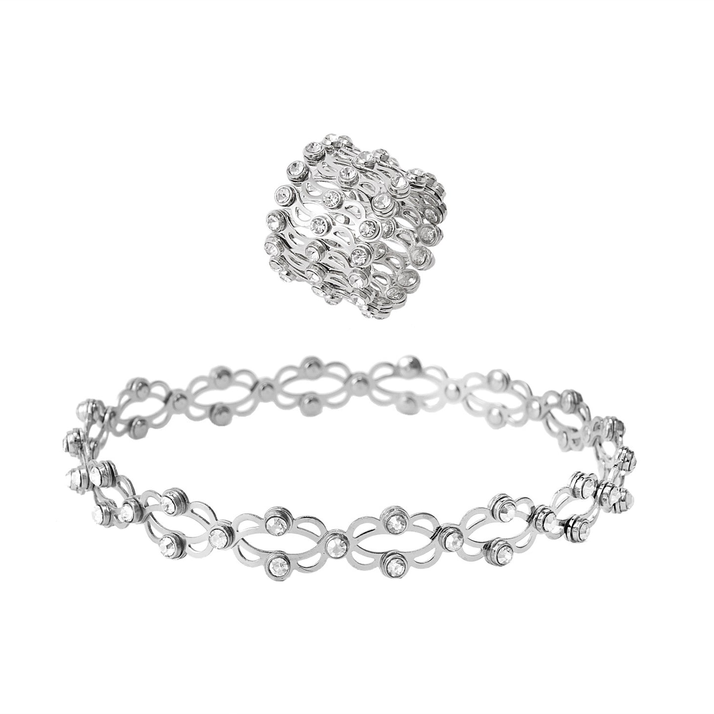 DuoDazzle™ Bracelet-To-Ring