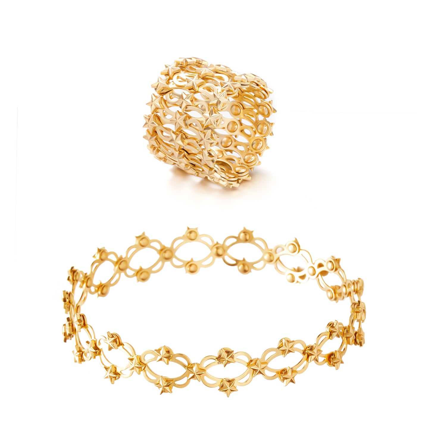 DuoDazzle™ Bracelet-To-Ring