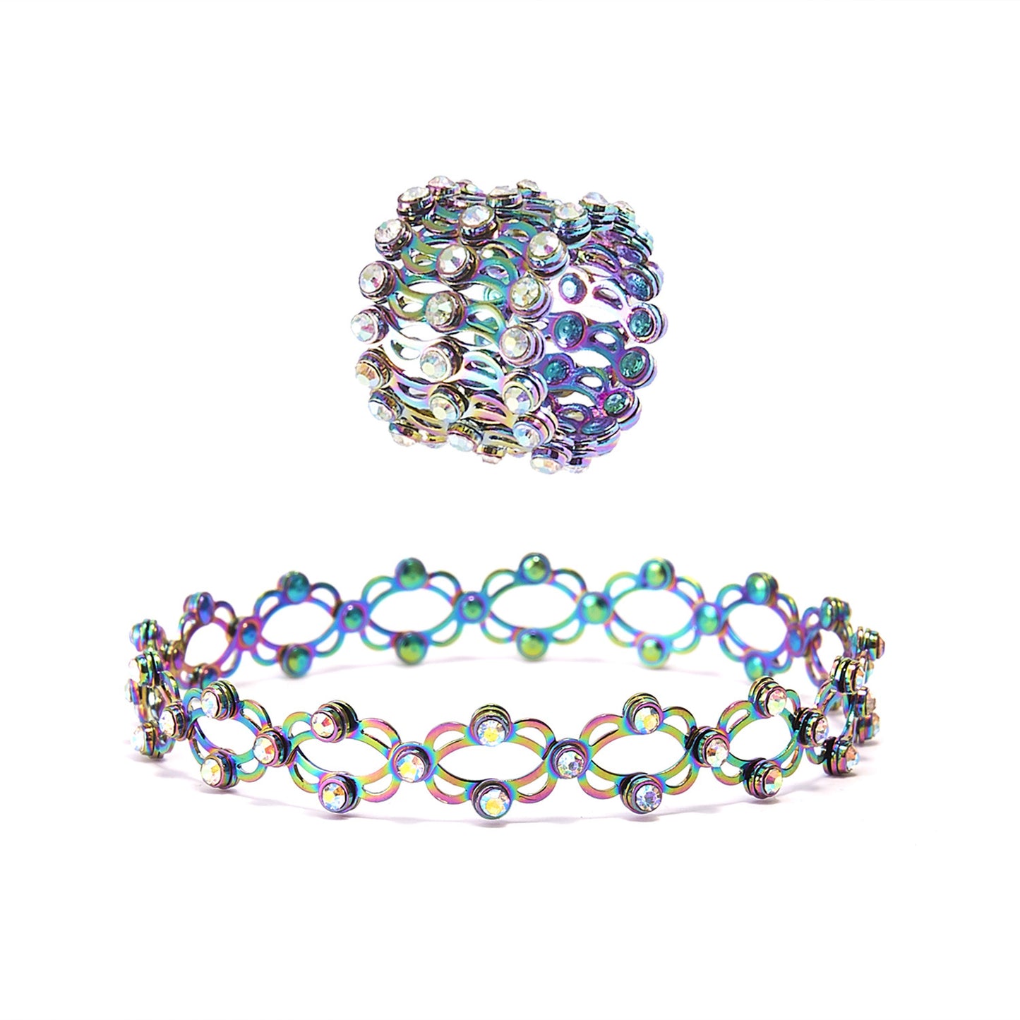 DuoDazzle™ Bracelet-To-Ring