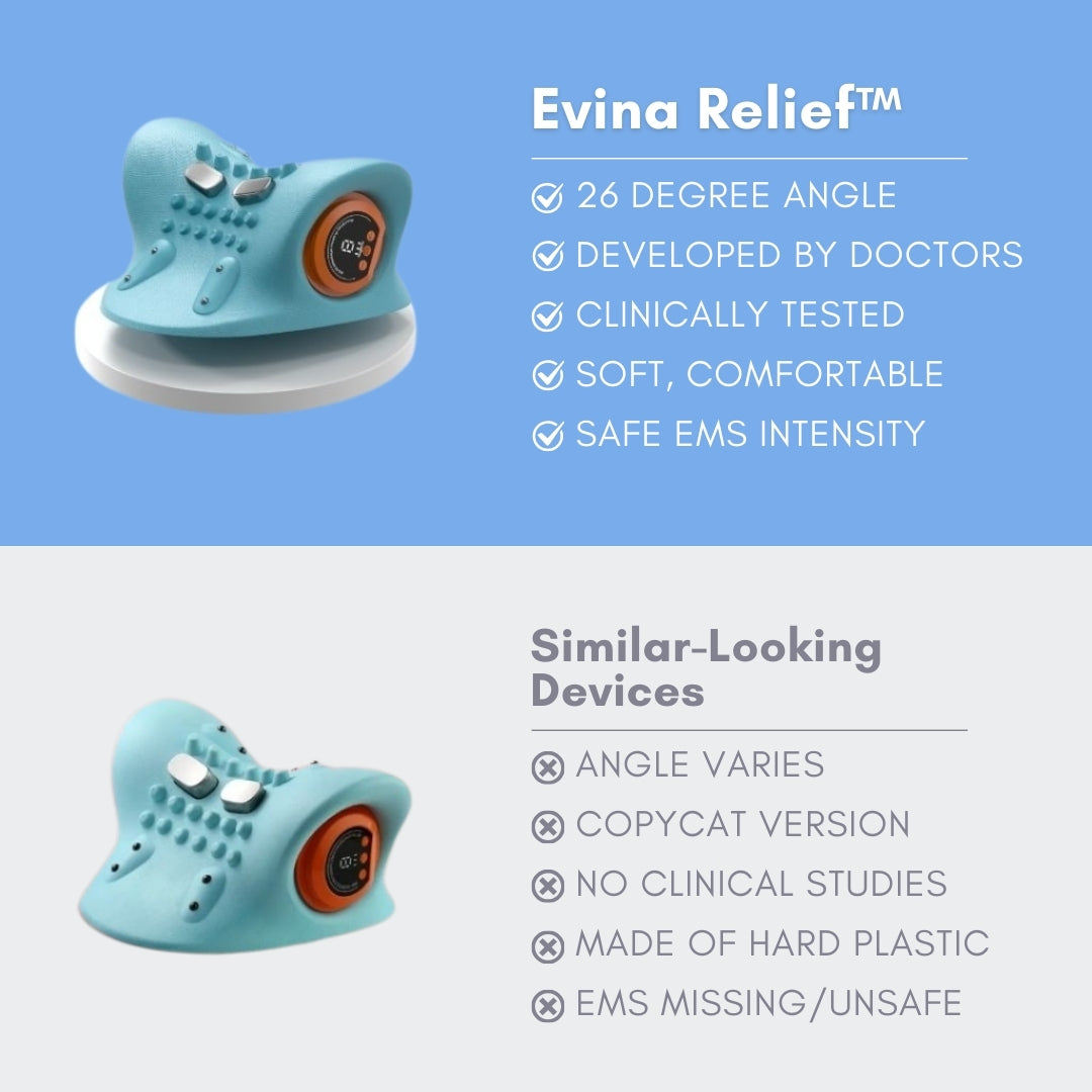 Evina Relief™ Neck pain relief device