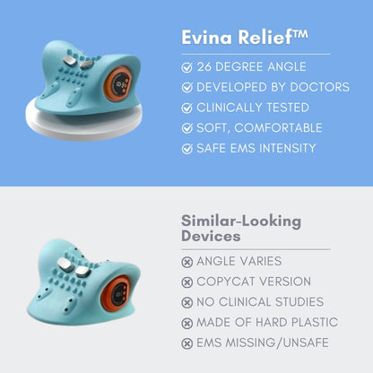 Evina Relief™ Neck pain relief device