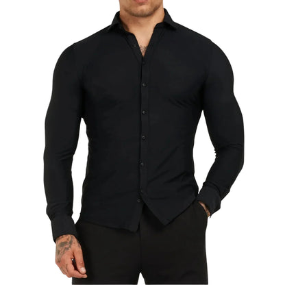 Felix™ Strykefri stretchskjorte